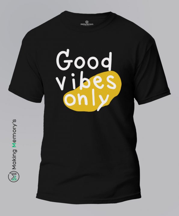 Good-Vibes-Only-Black-T-Shirt