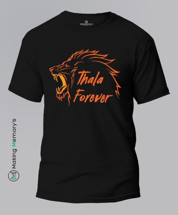 Thala-Forever-Black-T-Shirt-Making Memory's