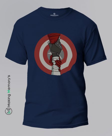 Captain-America-The-Winter-Soldier-Blue-T-Shirt-Making Memory's