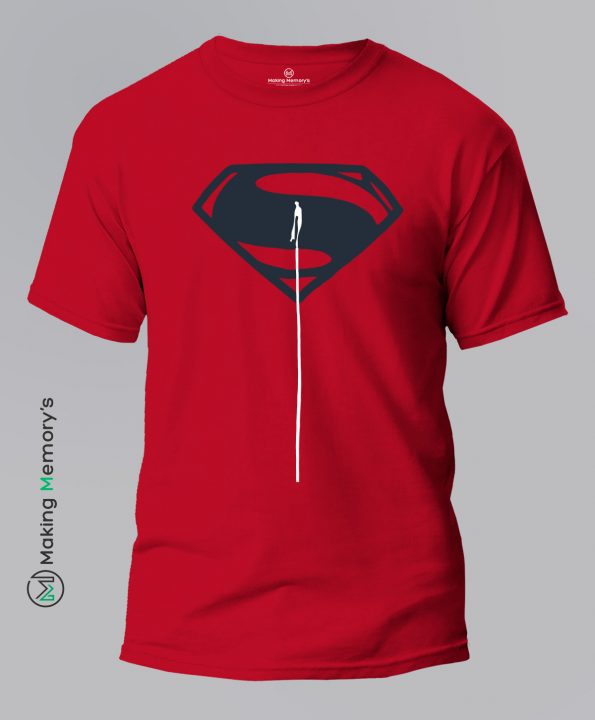 Superman-Fly-Red-T-Shirt-Making Memory's
