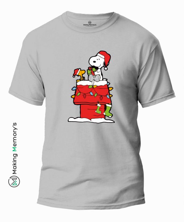 Celebrate-Christmas-Gray-T-Shirt - Making Memory's