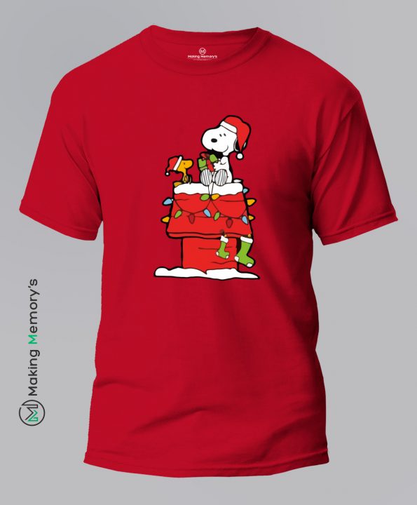 Celebrate-Christmas-Red-T-Shirt - Making Memory's