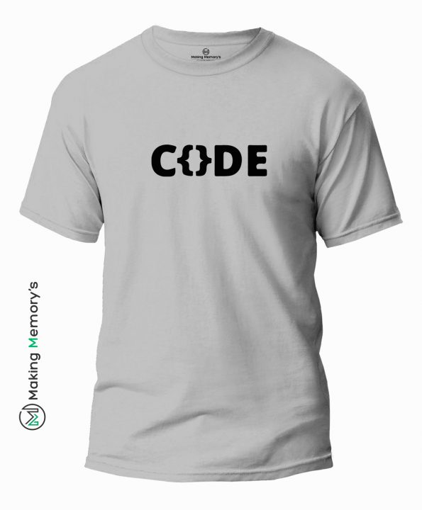 Code-Gray-T-Shirt - Making Memory's